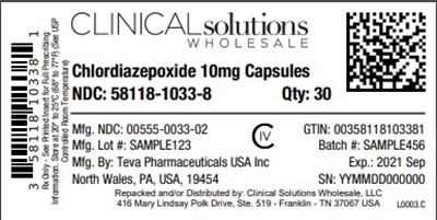 Chlordiazepoxide 10mg